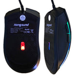 Mouse Gamer RGB Hongsund Brand High-end Optical Profissional 7 Modos de Cor