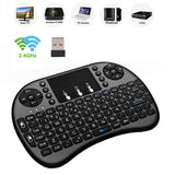 Mini Teclado Wireless Tv Box Pc Android Tv Smart