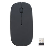 Mouse sem fio Mouse de computador 1600 DPI USB Optical Receptor 2.4G Super Slim Mouse Para PC Laptop