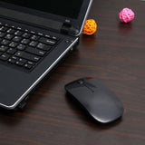 Mouse sem fio Mouse de computador 1600 DPI USB Optical Receptor 2.4G Super Slim Mouse Para PC Laptop