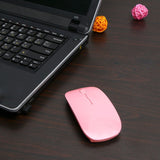 Mouse sem fio Mouse de computador 1600 DPI USB Optical Receptor 2.4G Super Slim Mouse Para PC Laptop